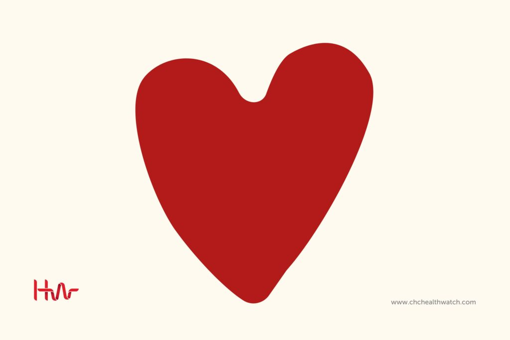 Little symmetric about the heart