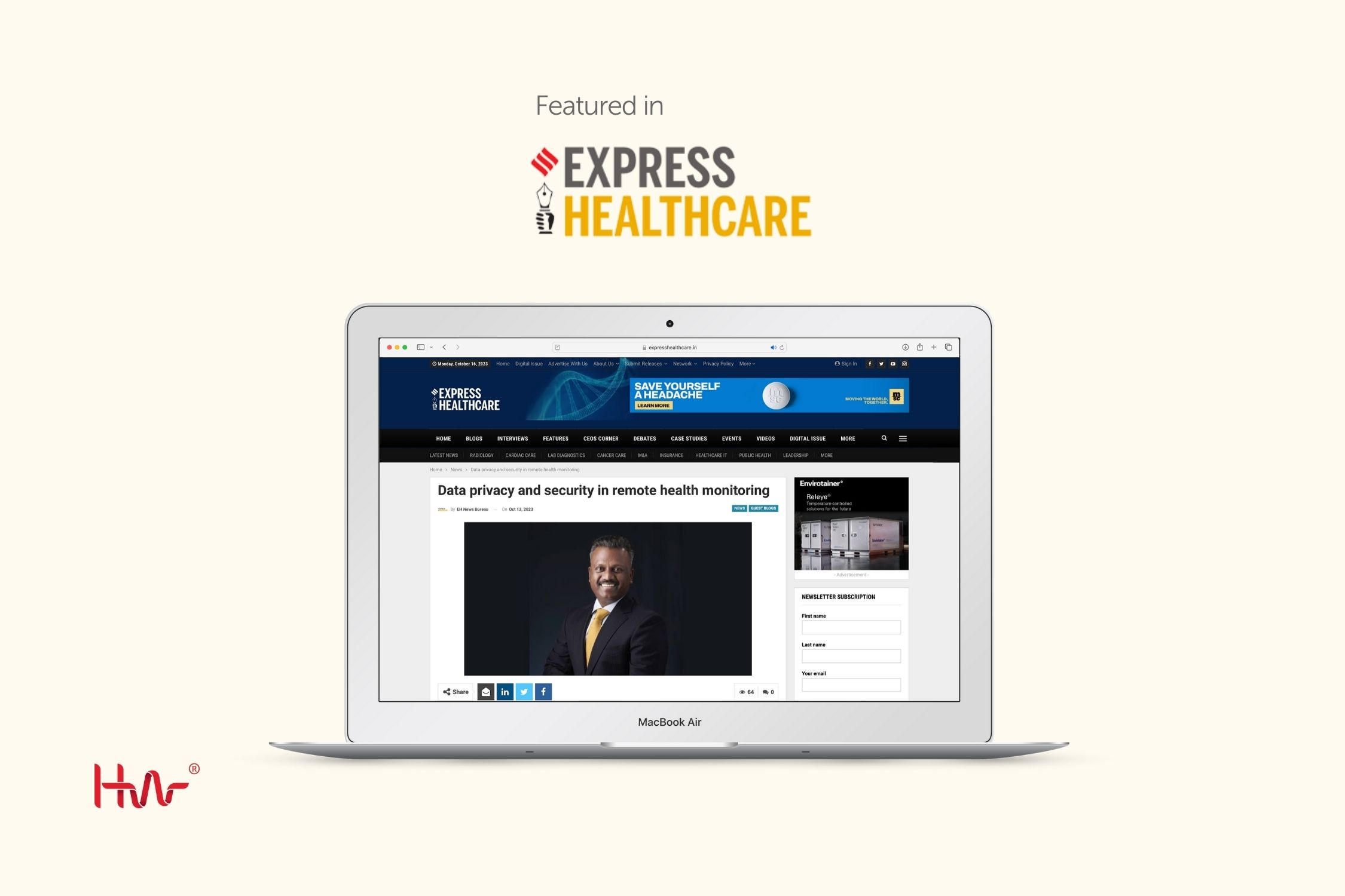 Published in Express Healthcare