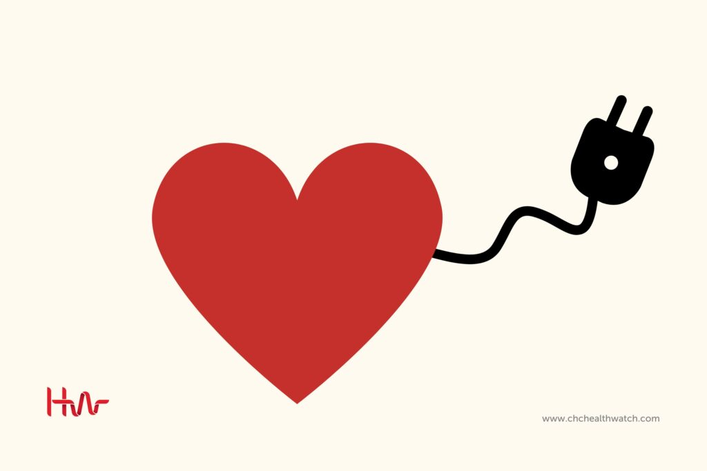 The heart runs on electricity The heart runs on electricity