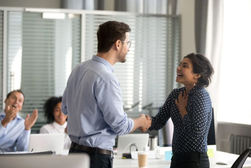 A leader helps subordinates feel better and motivates them